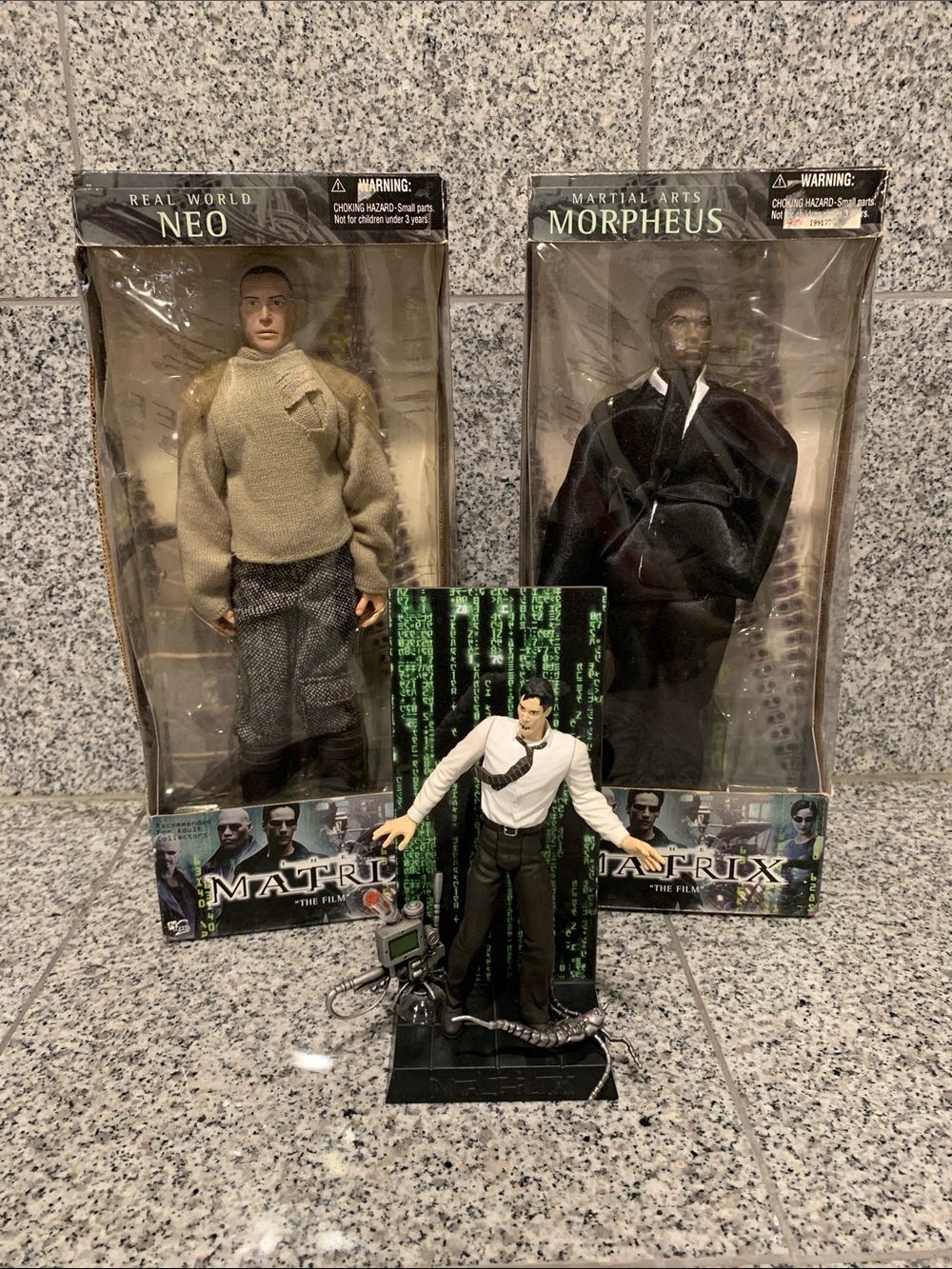 The Matrix 1999 Original Vintage Collectible Actions Figures Neo Morpheus
